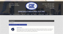 Desktop Screenshot of motors-pumps.gainesvilleindustrial.com